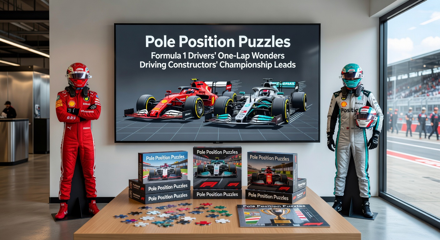 Close-up of a 2026 Formula 1 qualifying session, showing drivers pushing limits for pole amid evolving car designs